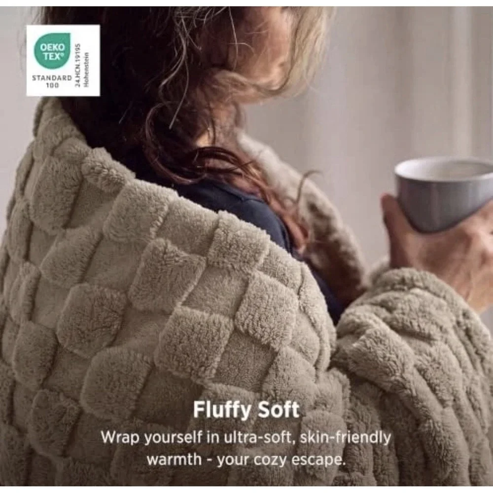 Bedsure Fleece Throw Blanket 50